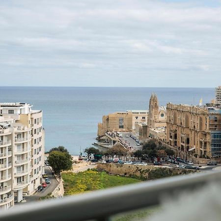 Sea View Apartment 2 Bedrooms 2 Bathrooms, 2 Minutes Away From The Sea Saint Julian's Bagian luar foto